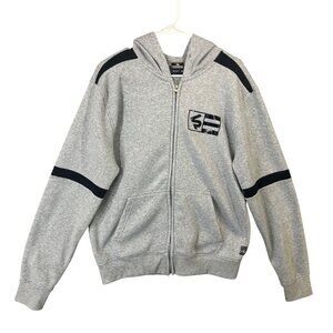 Southpole Men's' Size Medium Full Zip Hoodie Gray GUC